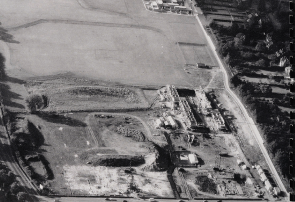 Churchill College Under Construction