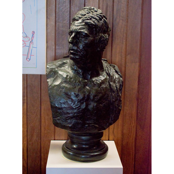 A bust of Jean-Auguste-Dominique Ingres by Antoine Bourdelle