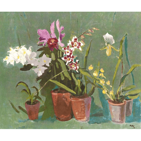 A photograph of 'Orchids' by Sir Winston Churchill