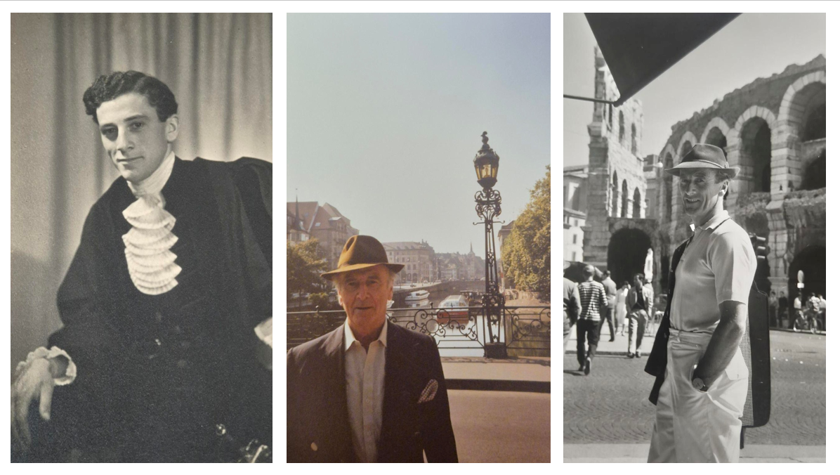 Three photographs of Valentine Lawford
