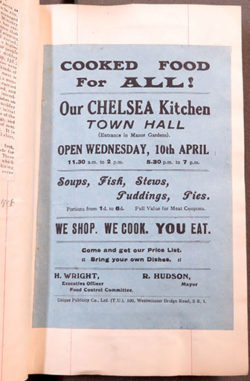 Florence Horsbrugh’s First World War National Kitchen’s Scrapbook ...